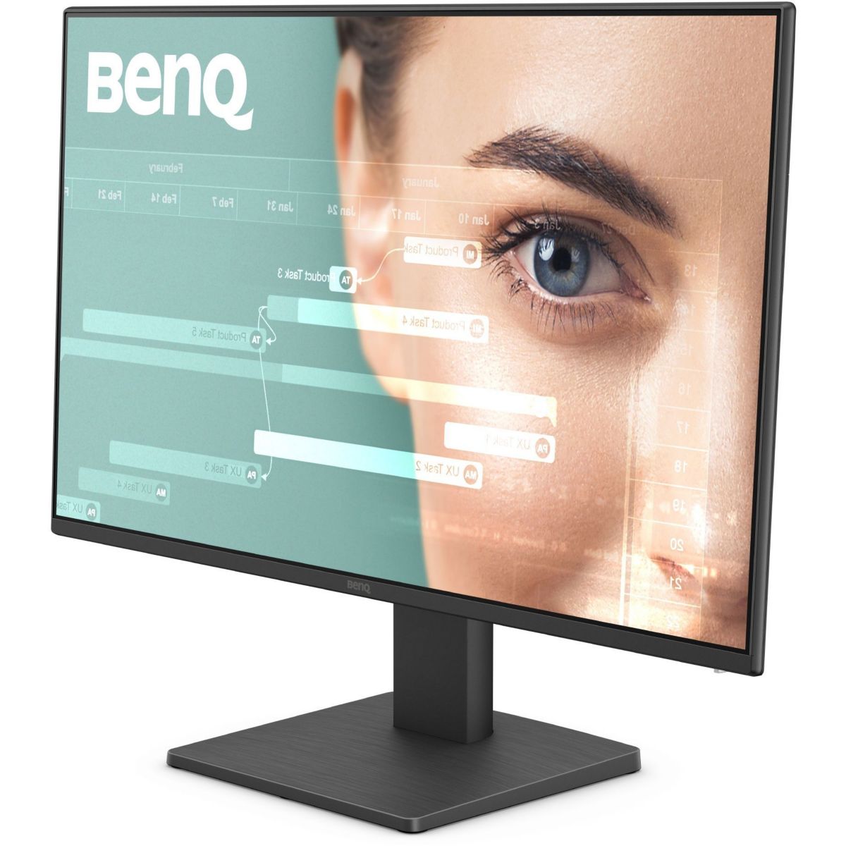 Ecran PC GW2491 24" IPS Full HD 100 Hz couleur unique, BENQ