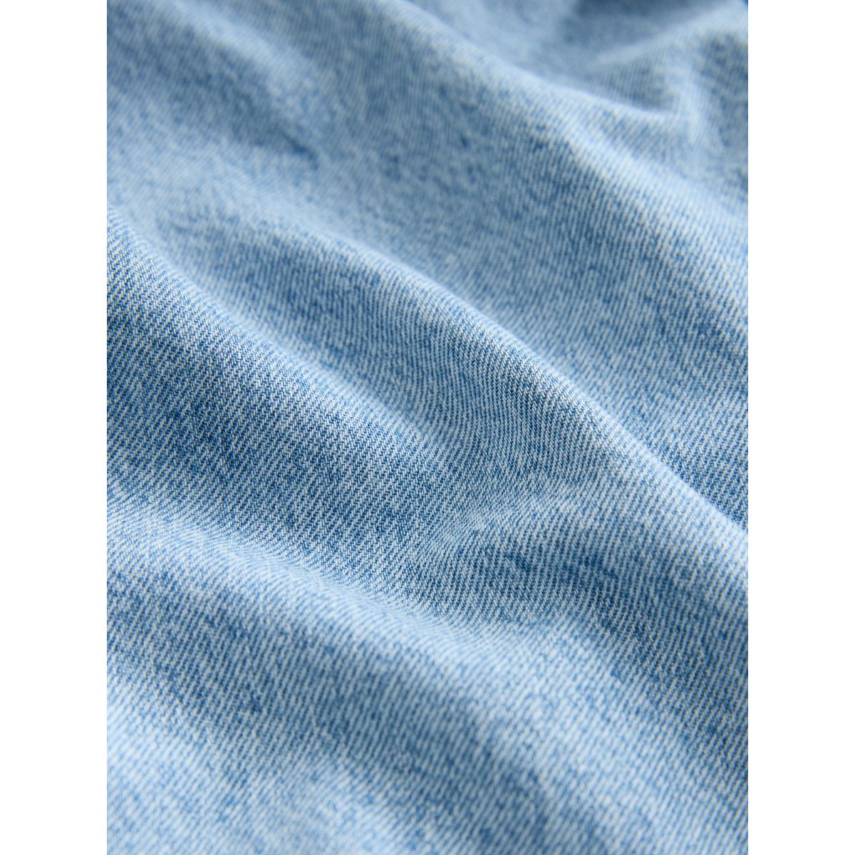 Robe chemise midi en denim avec ceinture bleach blue, NEXT