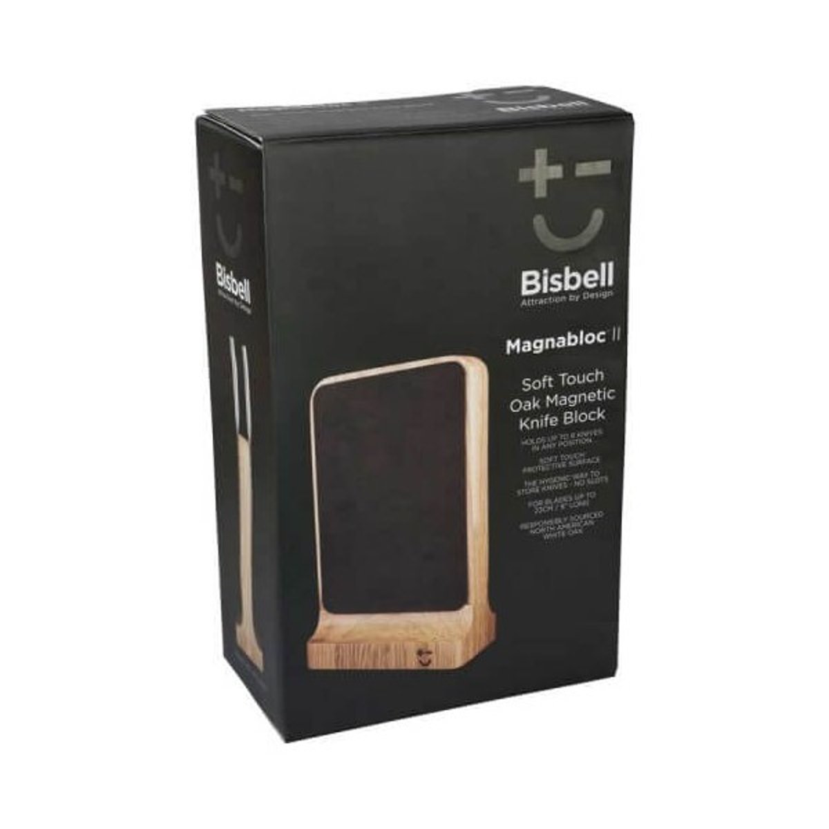Bloc en chène aimanté bois, BISBELL