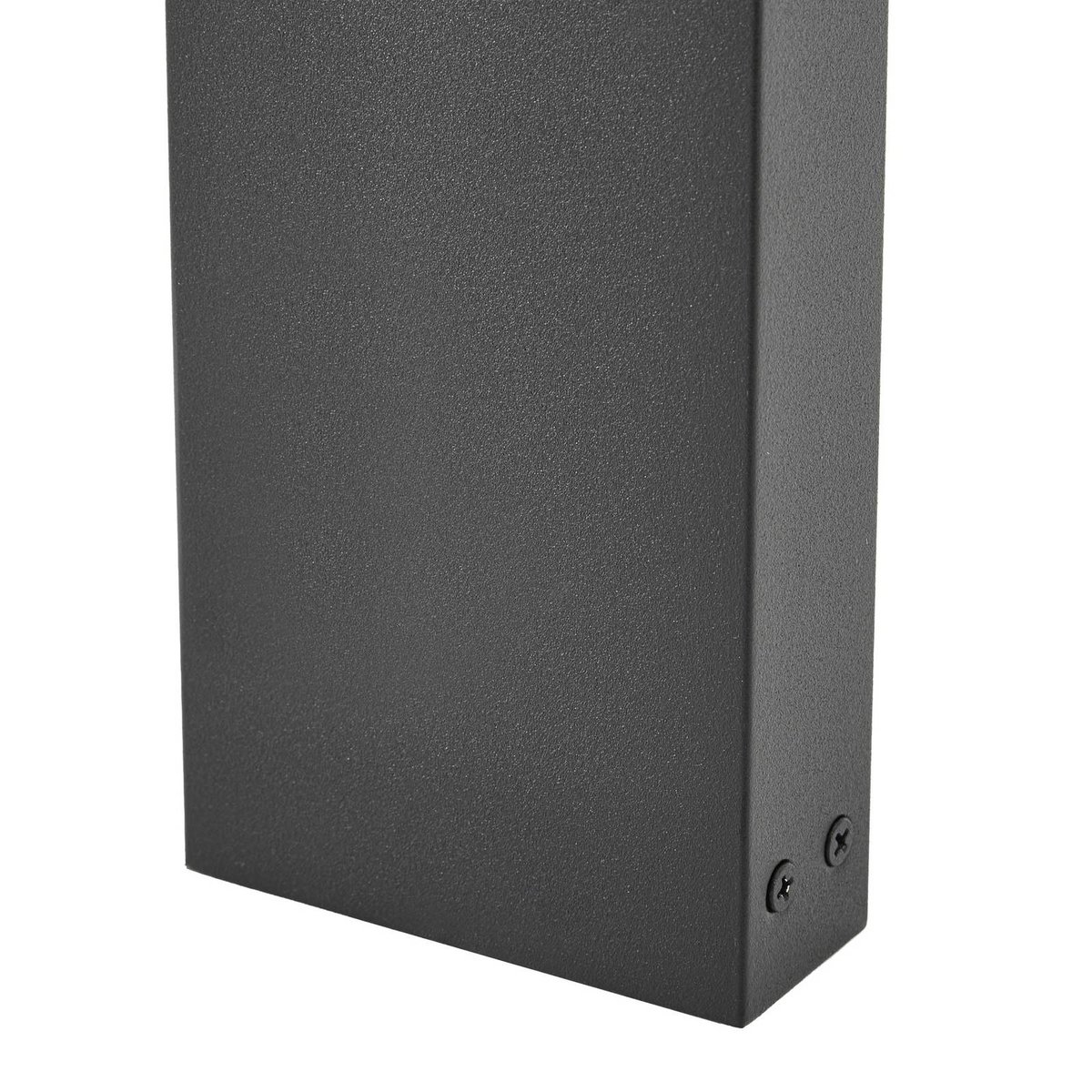 Luminaire extérieur en aluminiumLED, Aurino noir, transparent, PRIOS