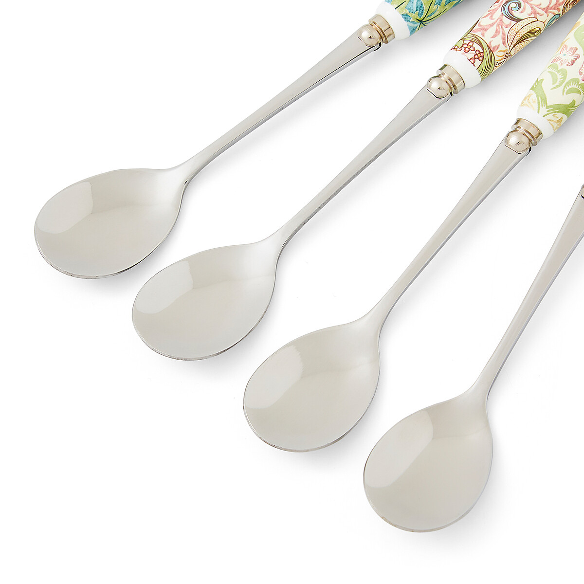 Set of 4 Morris & Co. Teaspoons multi-coloured, MORRIS & CO.