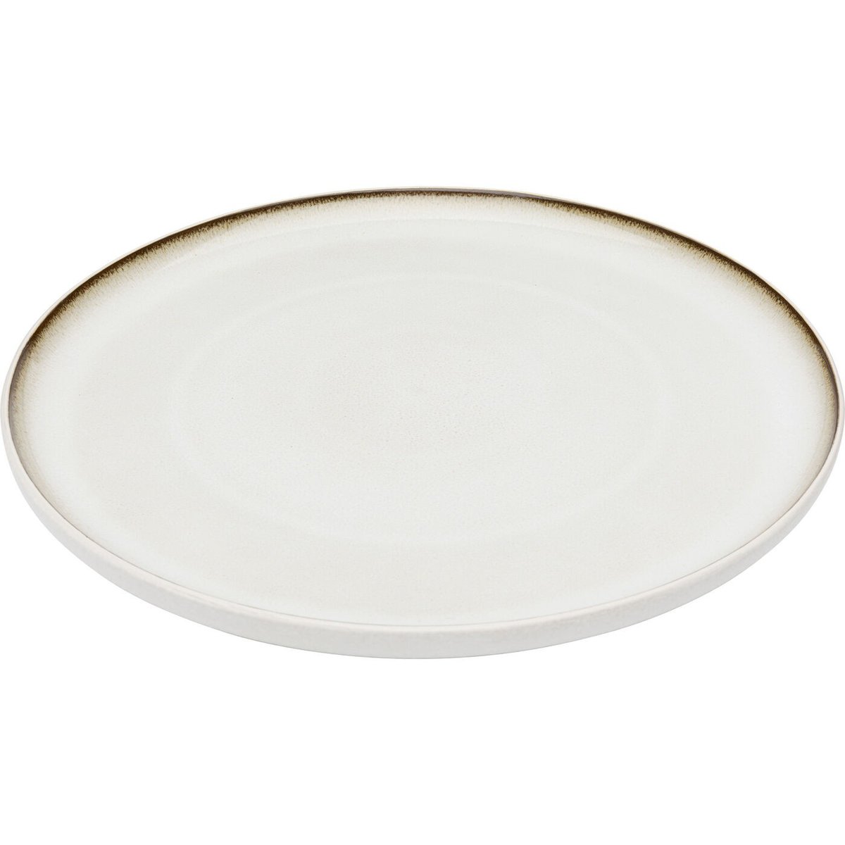 Plat en grès, ELIO blanc, KARE DESIGN