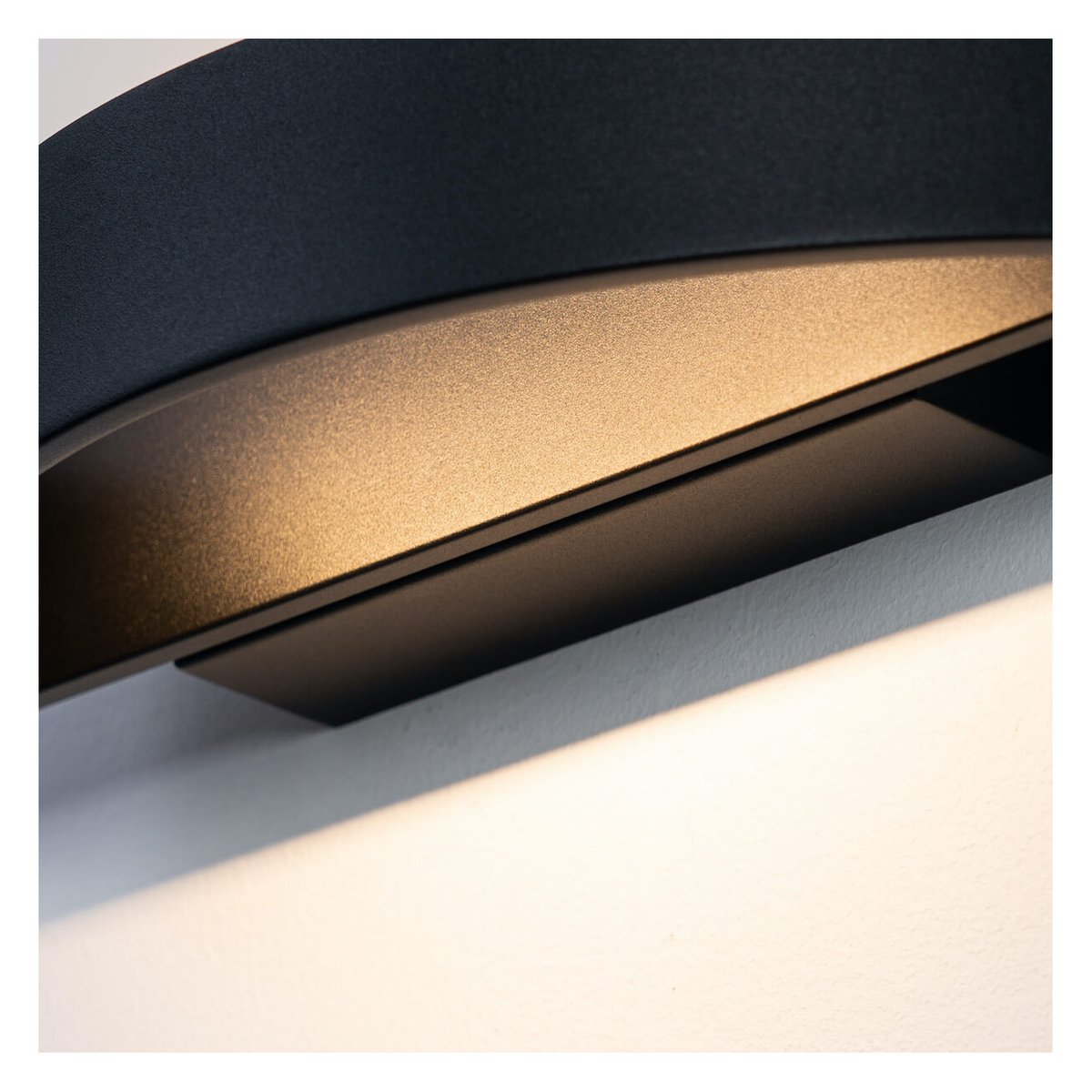 Applique murale LED épurée - ATTICA noir, KOSILUM