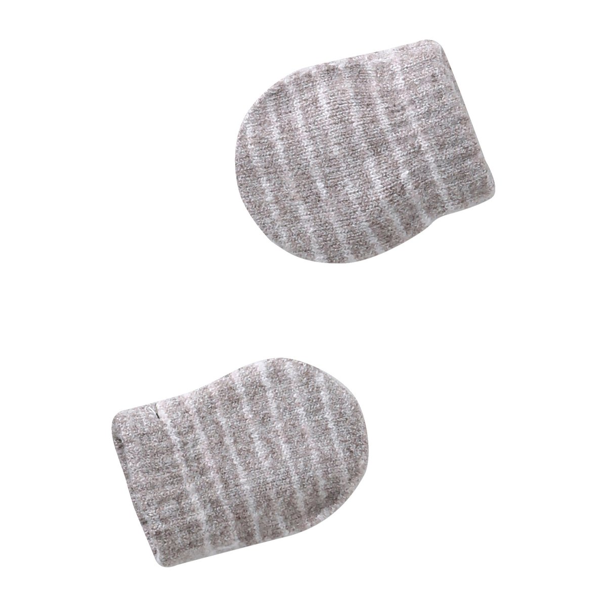 Ensemble bonnet, snood et moufles taupe, VERTBAUDET