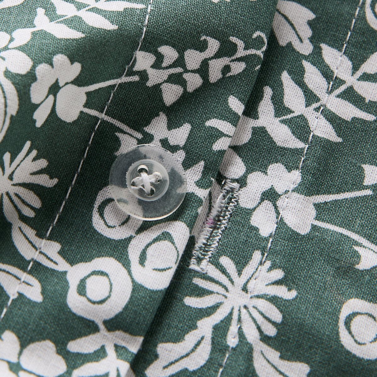 Parure de lit en coton, taie carrée, Glynis imprimé floral, LA REDOUTE INTERIEURS
