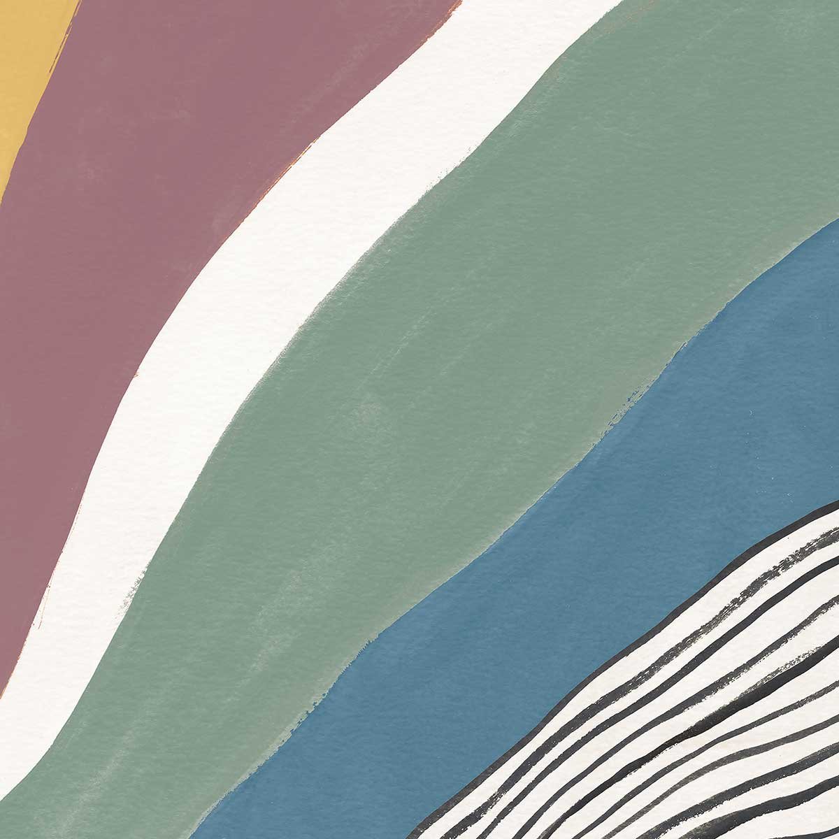Tableau Retro coloré iv tableau alu dibond, HEXOA