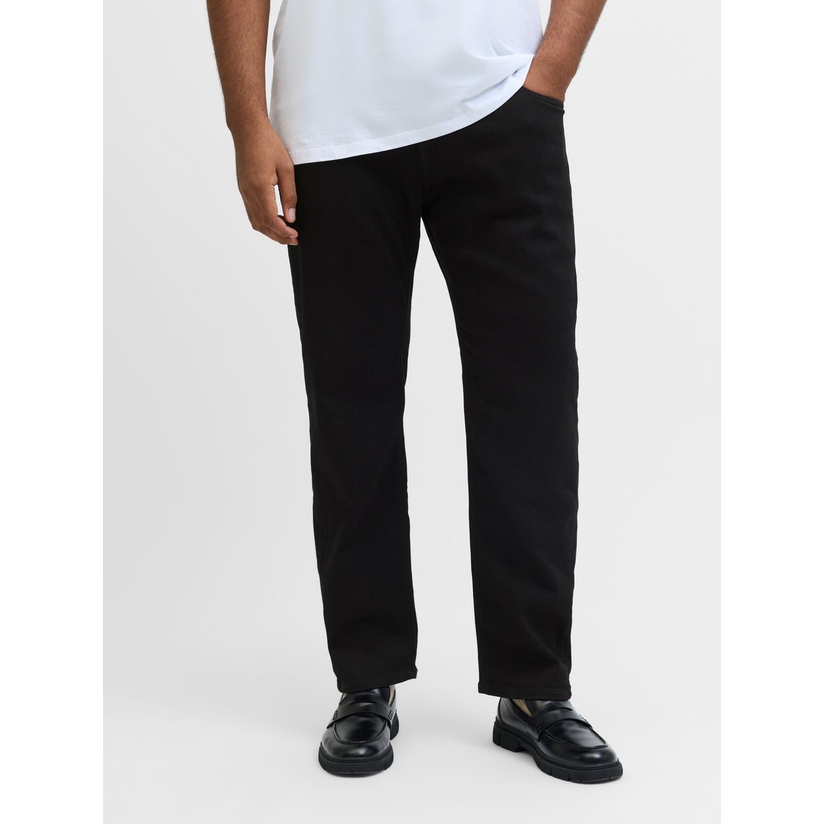 Jean Slim black denim, JACK & JONES