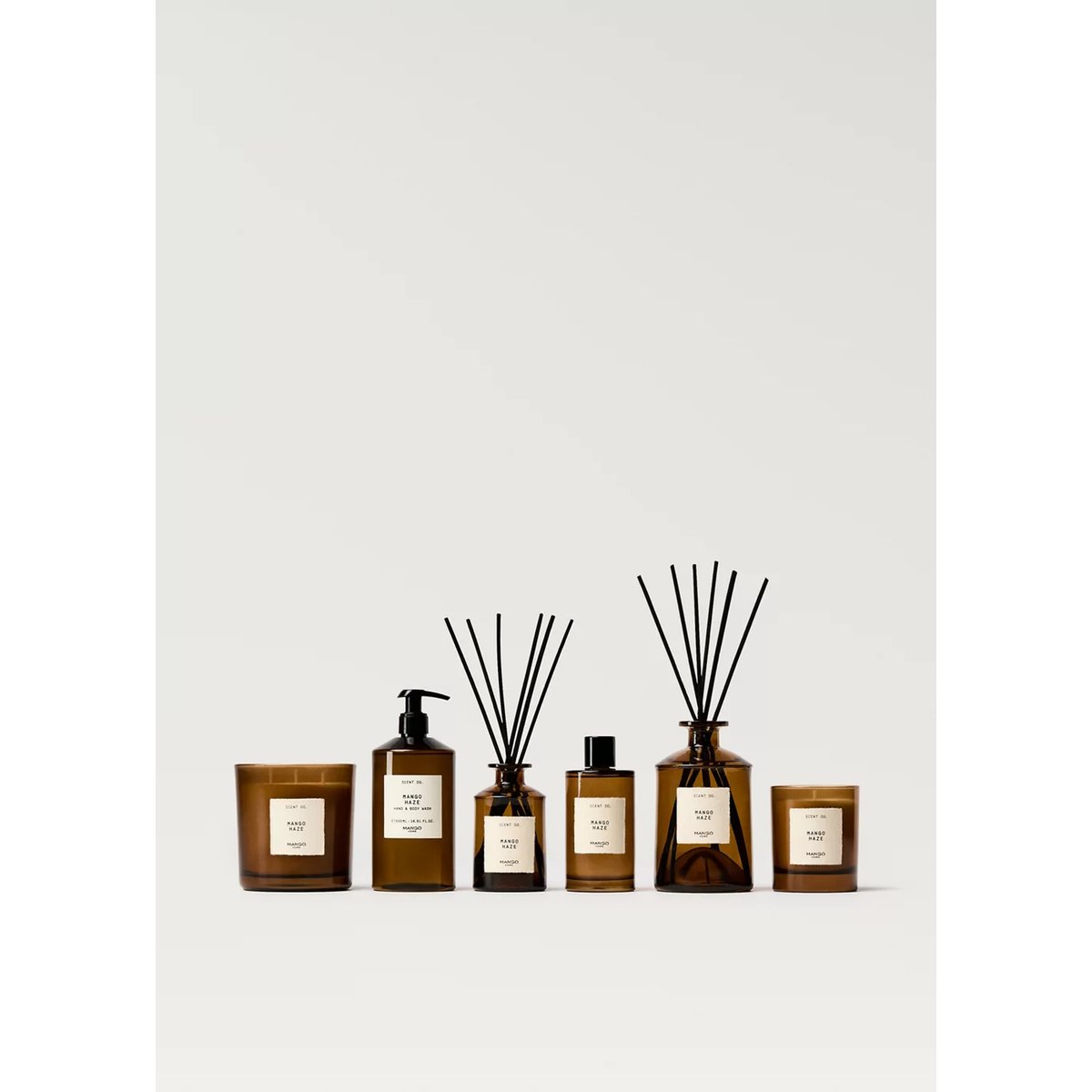 Diffuseur de parfum mikado MANGO HAZE 500 ml marron, MANGO HOME
