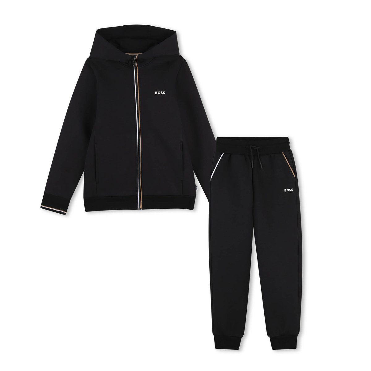 Ensemble jogging black, BOSS KIDSWEAR