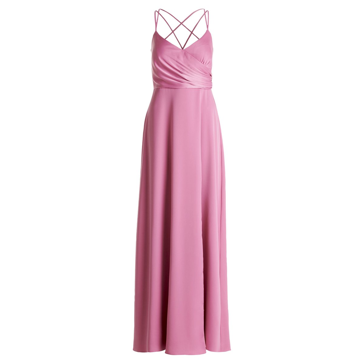 Robe de soirée à encolure en v perfect rose, VERA MONT