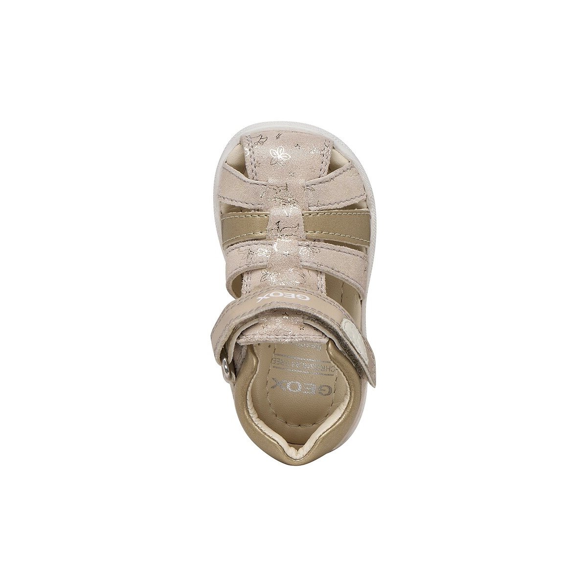 Sandales premiers pas, MACCHIA beige/doré, GEOX
