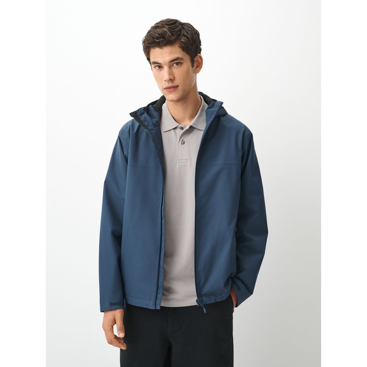 Anorak imperméable bleu, NEXT
