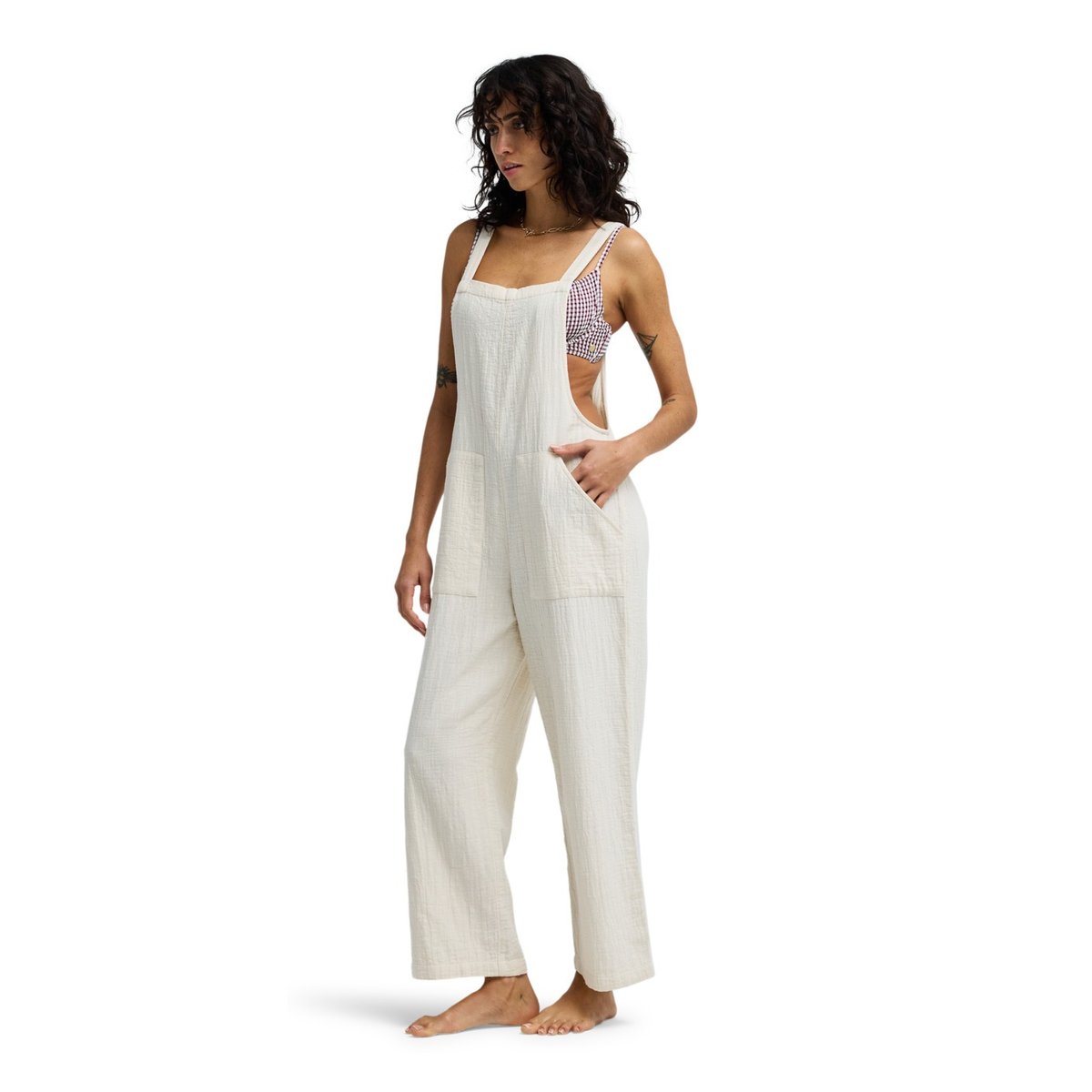 Barboteuse PACIFIC TIME blanc white cap, BILLABONG