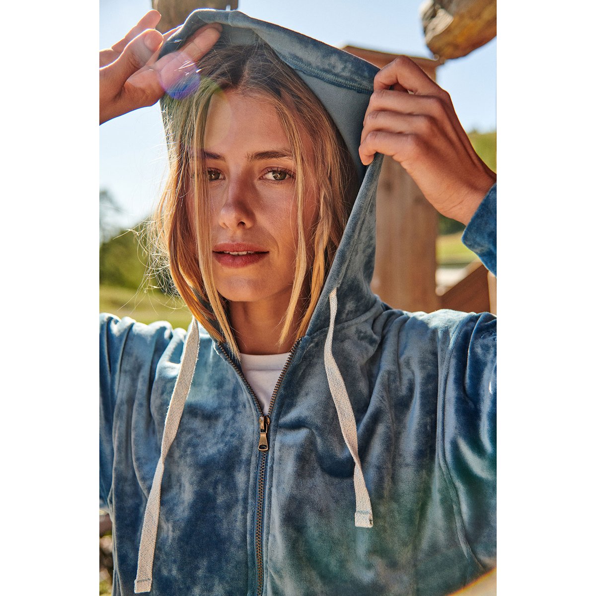 Blouson Ivy - SEACHIC bleu cobalt, BANANA MOON