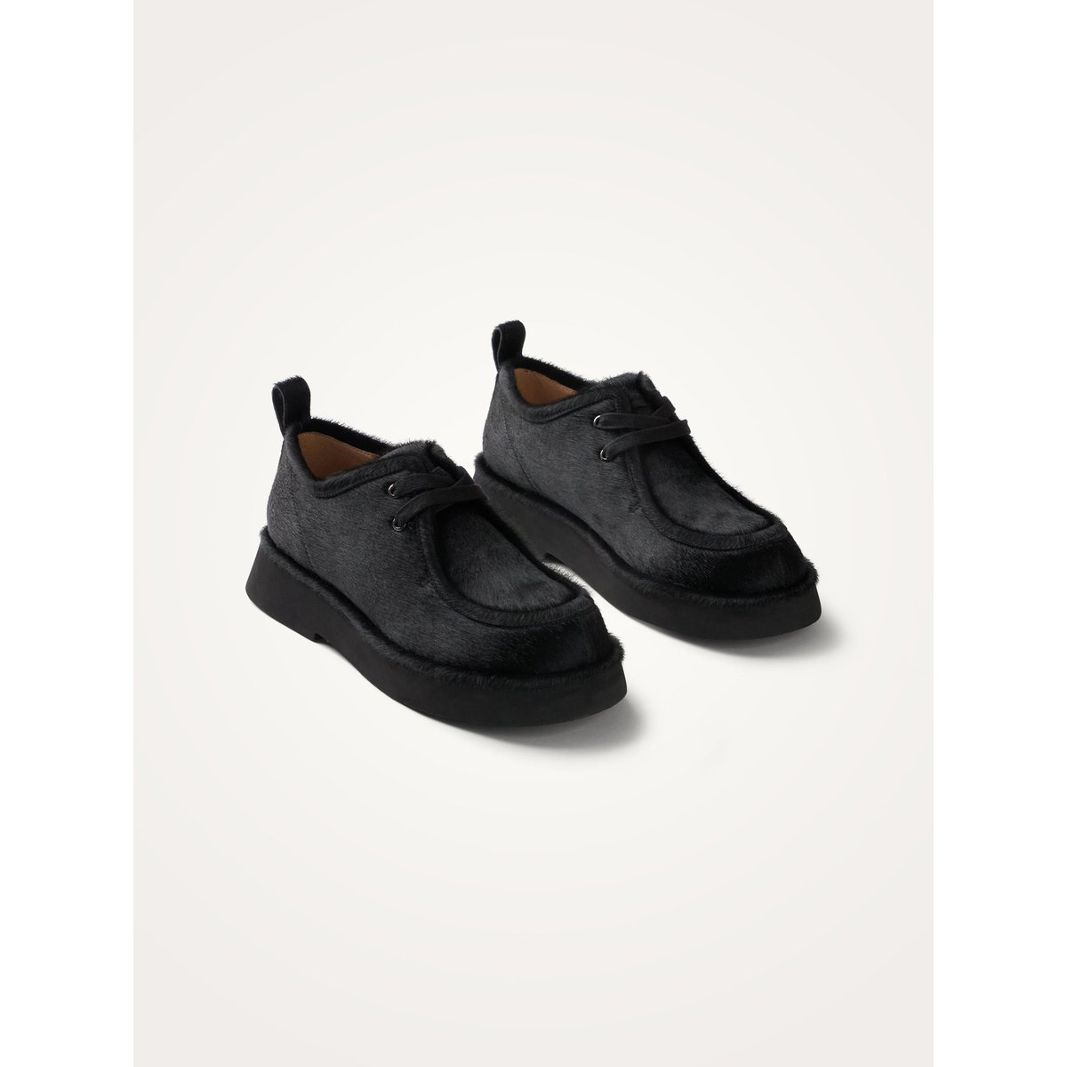 Derbies à plateau avec semelle épaisse MASON Lace noir, VANESSA WU