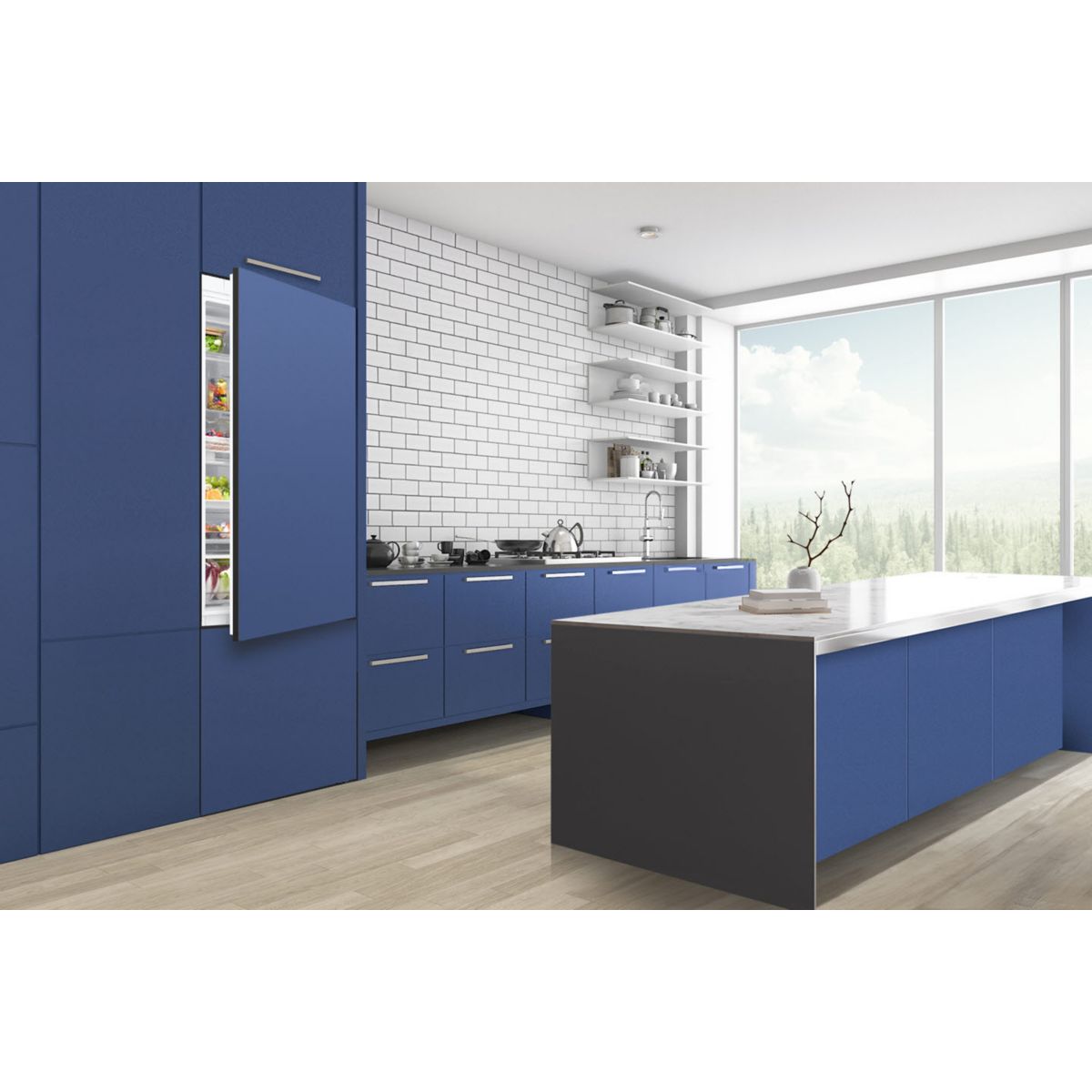 Réfrigérateur combiné encastrable BRB80F26ADS0 couleur unique, SAMSUNG