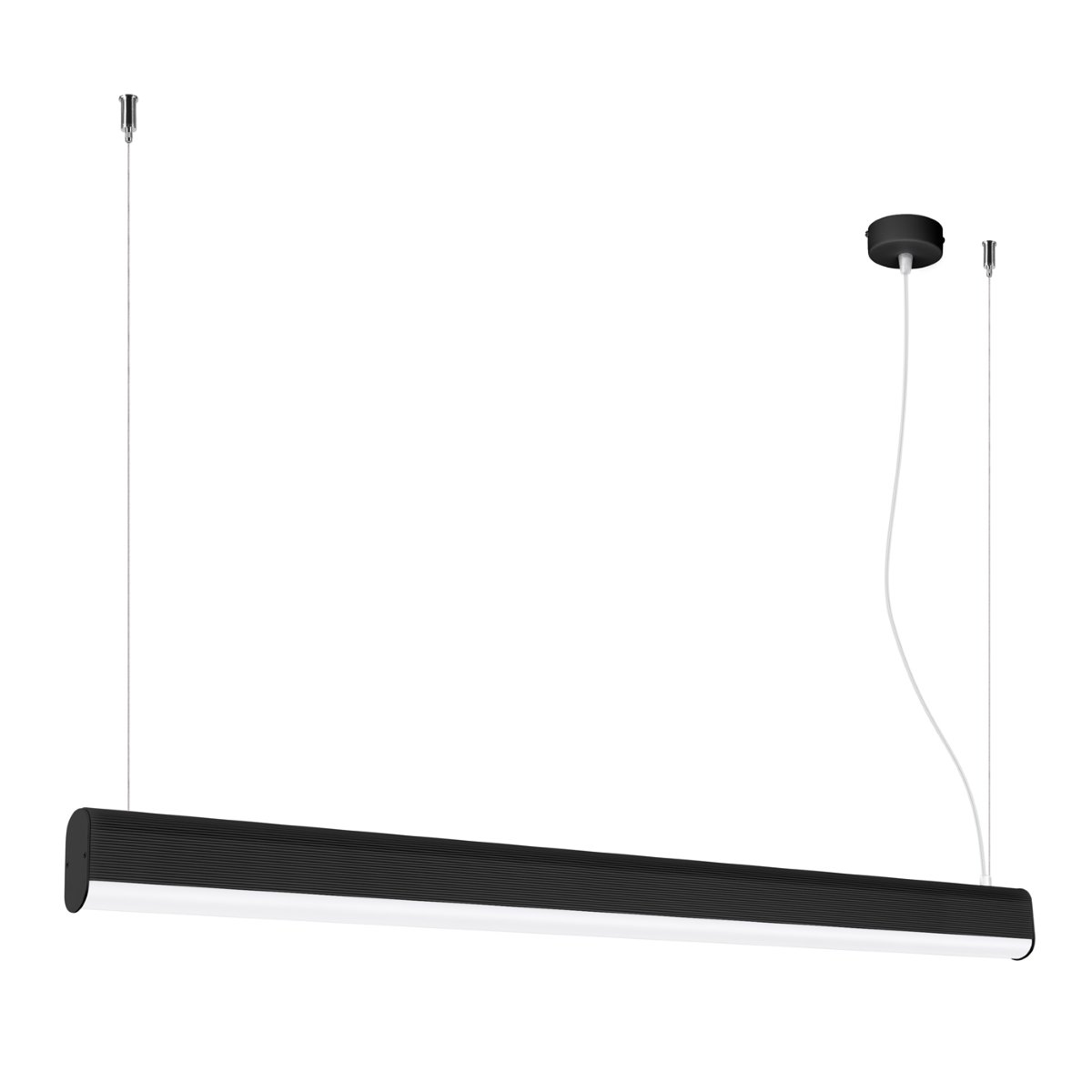 Suspension Aluminium Noir LED 1 Farge noir, EDEN