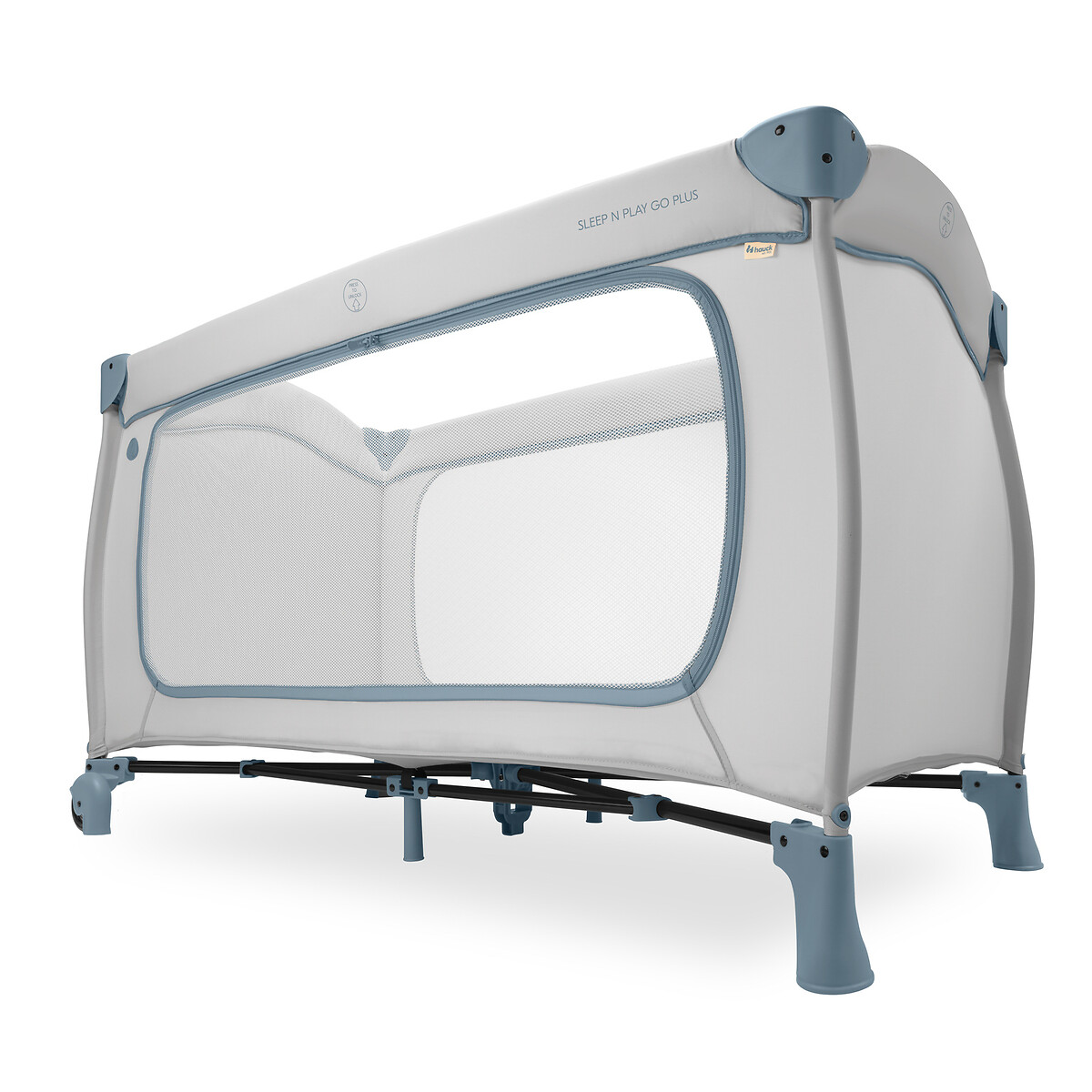 Sleep N Play Go Plus - Dusty Blue dark blue, HAUCK