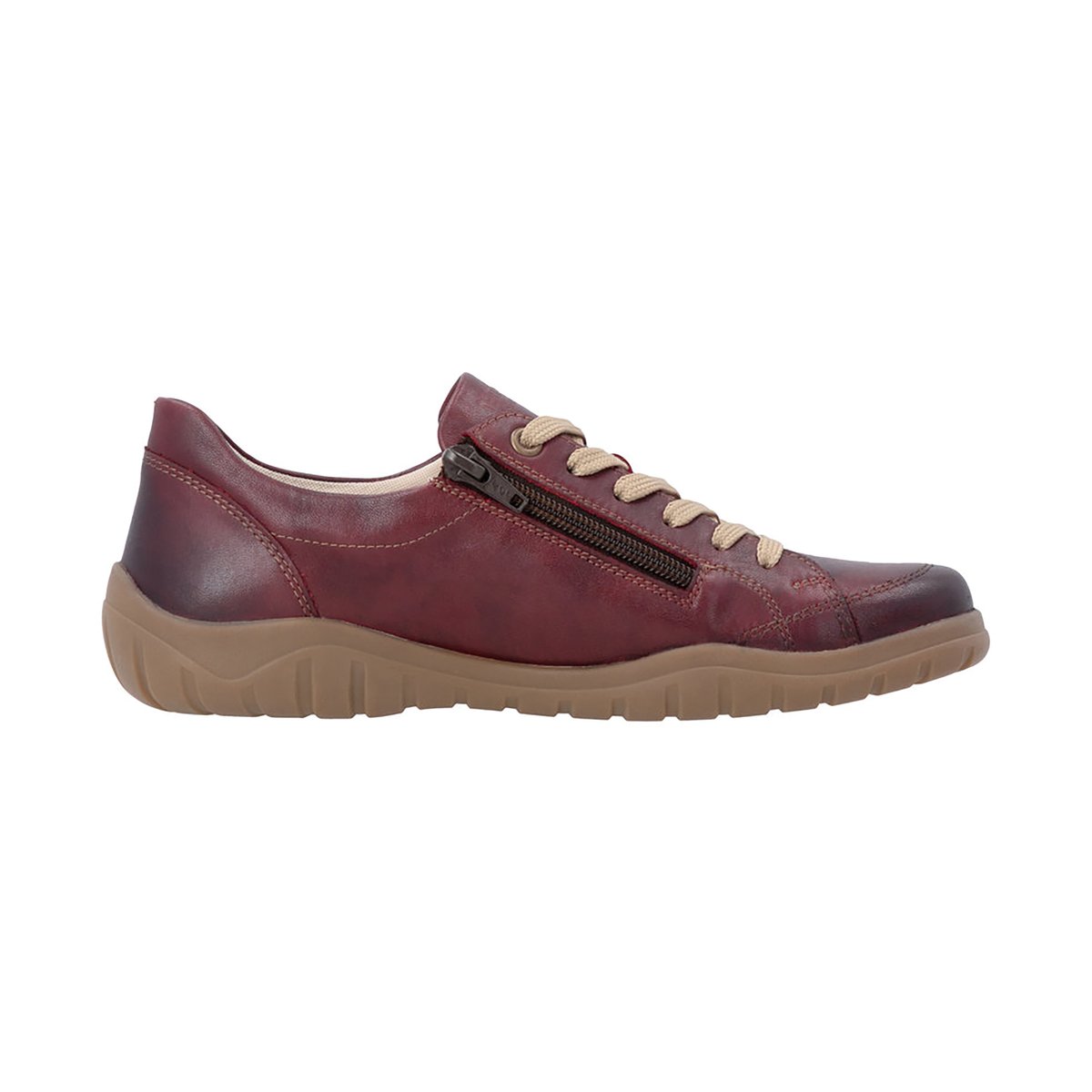 Basket Cuir rouge, REMONTE