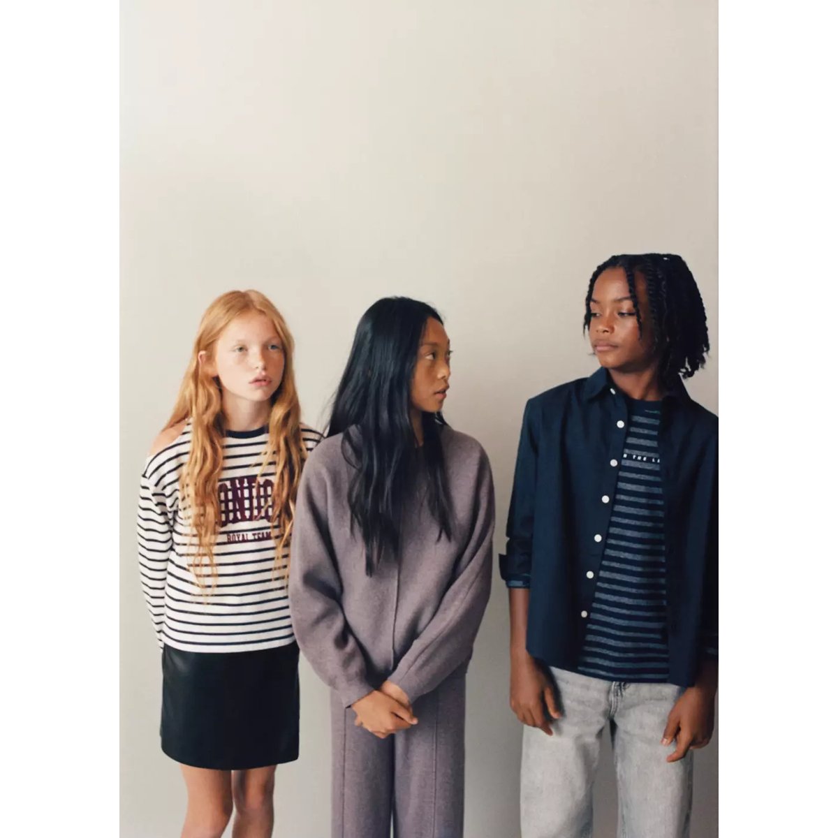 Chemise piqué coton bleu marine, MANGO KIDS