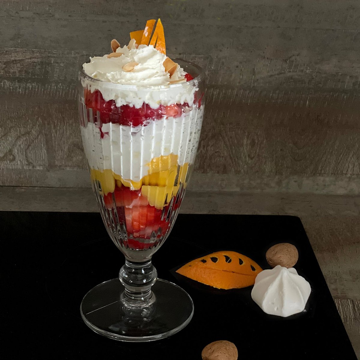 Lot de 6 coupes à dessert, ANTILLAISE transparent, LA ROCHERE