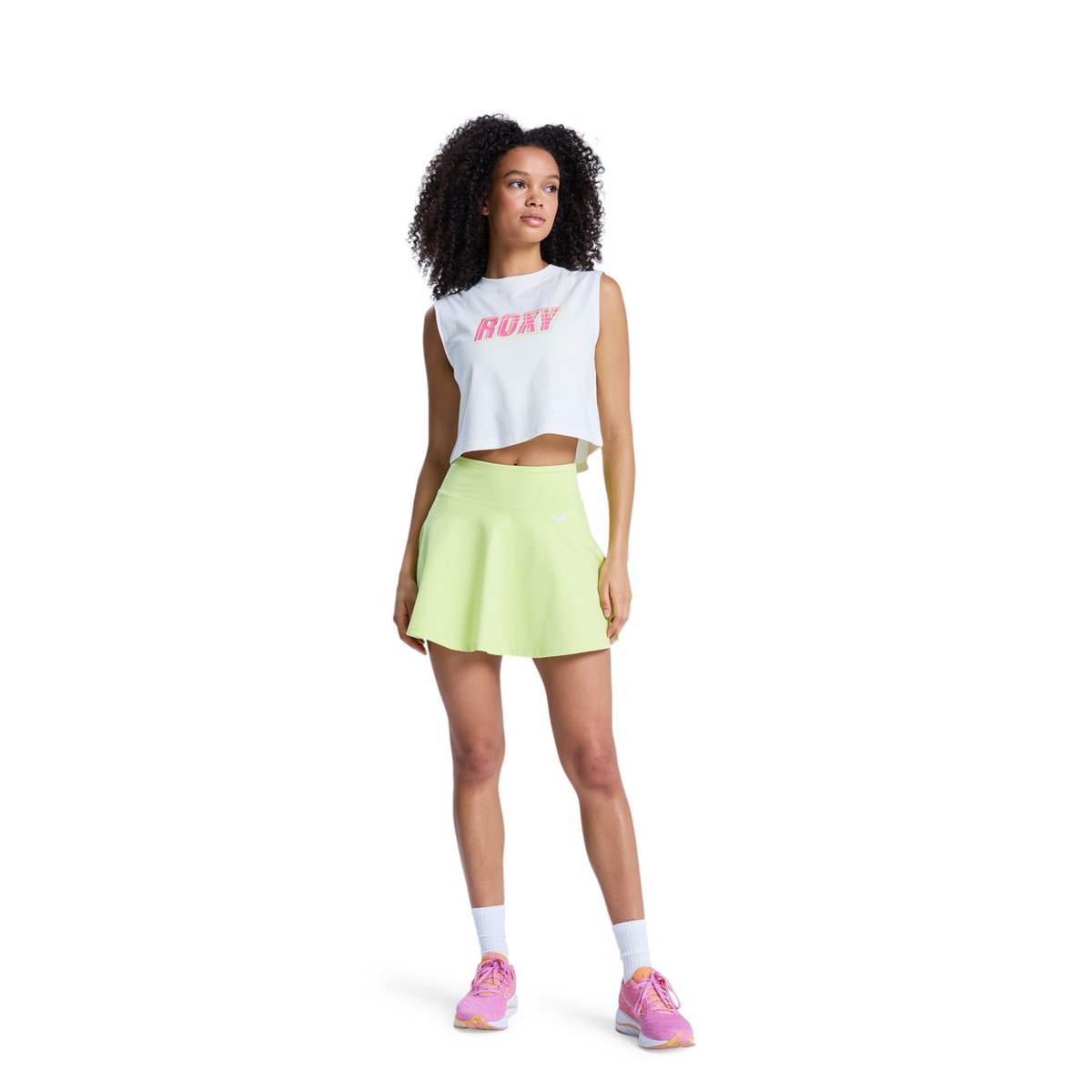 Crop top ESSENTIAL ENERGY. blanc coconut milk, ROXY