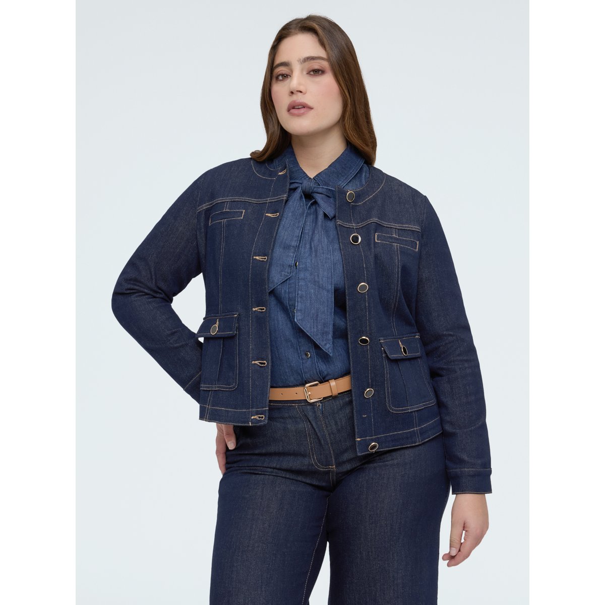 Veste bon ton bleu, FIORELLA RUBINO