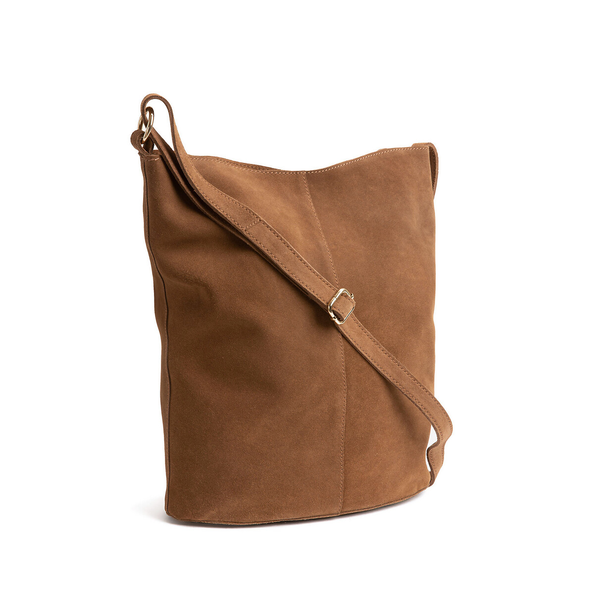 Sac hobo cuir camel, LA REDOUTE COLLECTIONS