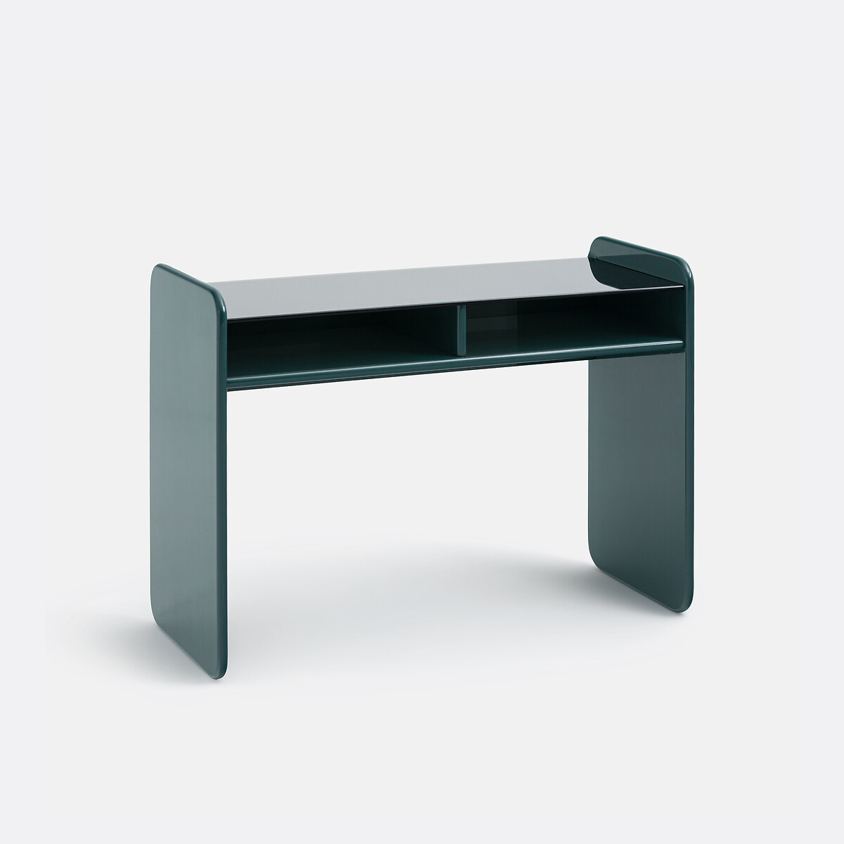 Ericson Desk with Smoked Tempered Glass Top green, LA REDOUTE INTERIEURS