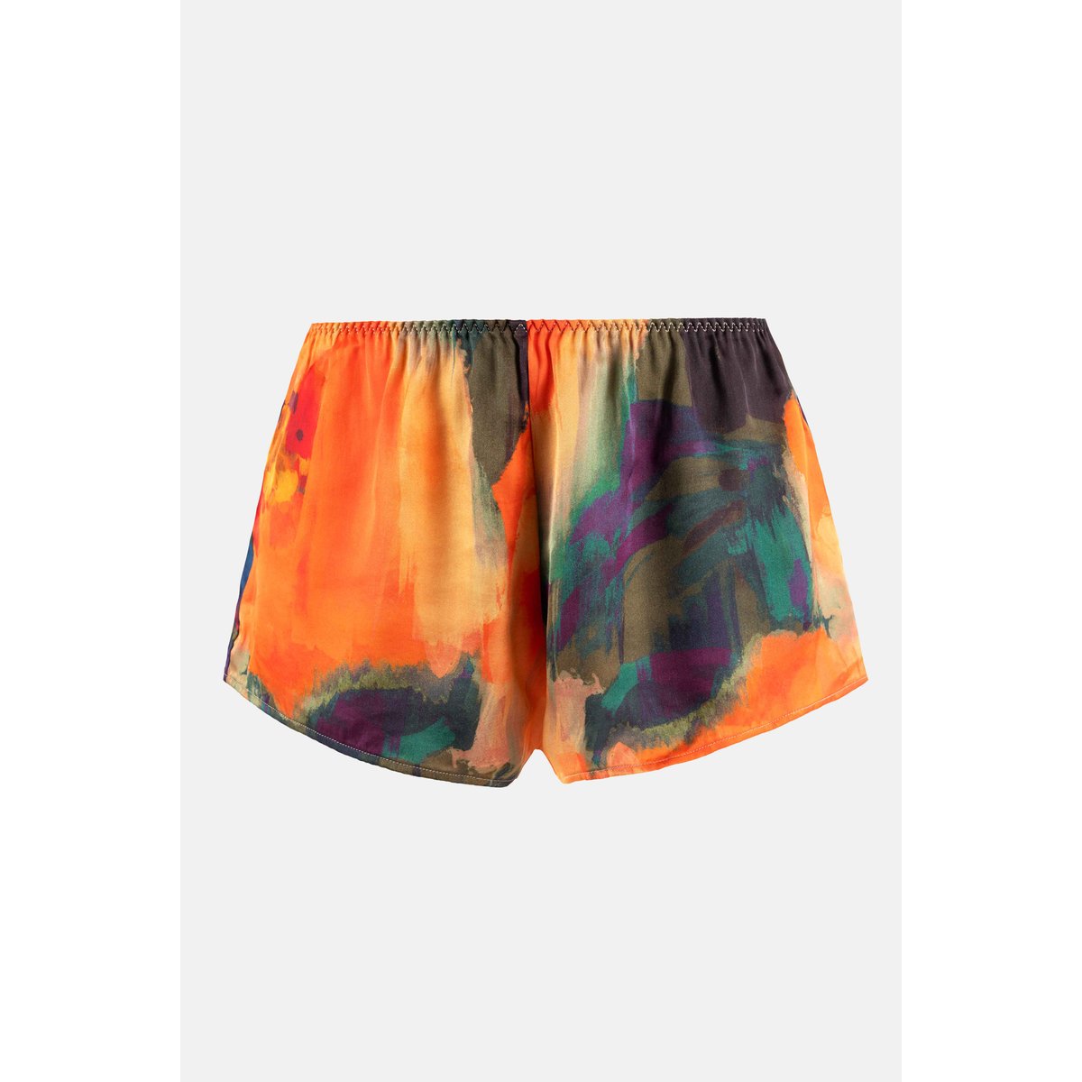 Short en viscose imprimé PARADISE gypsy garden, MAISON LEJABY