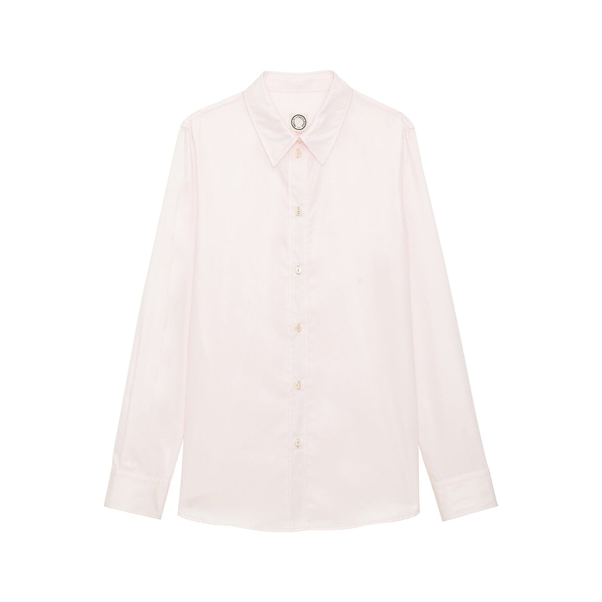 Chemise martin rose pâle, INES DE LA FRESSANGE PARIS