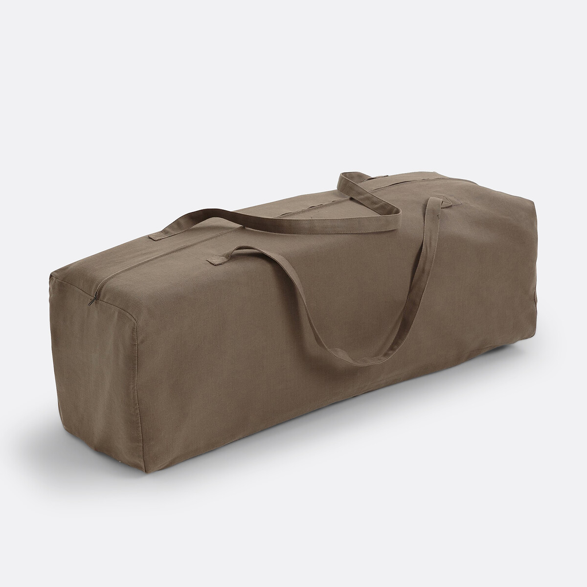 Lit de camp pliant Foldus, oreiller et matelas taupe, LA REDOUTE INTERIEURS