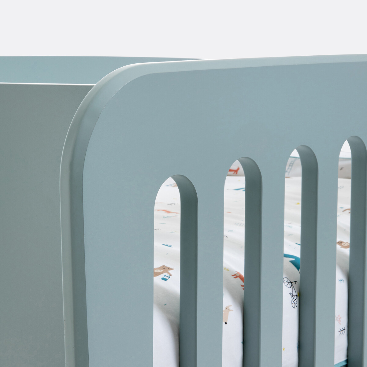 Letto bébé evolutivo 3 in 1 JIMI blu avio, LA REDOUTE INTERIEURS