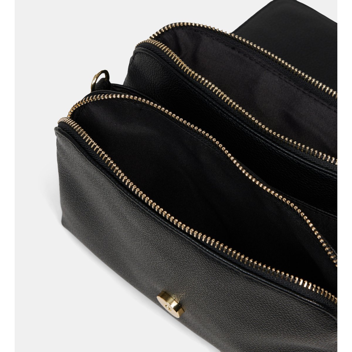 Sac à main crossbody jada grainé noir, GALERIES LAFAYETTE