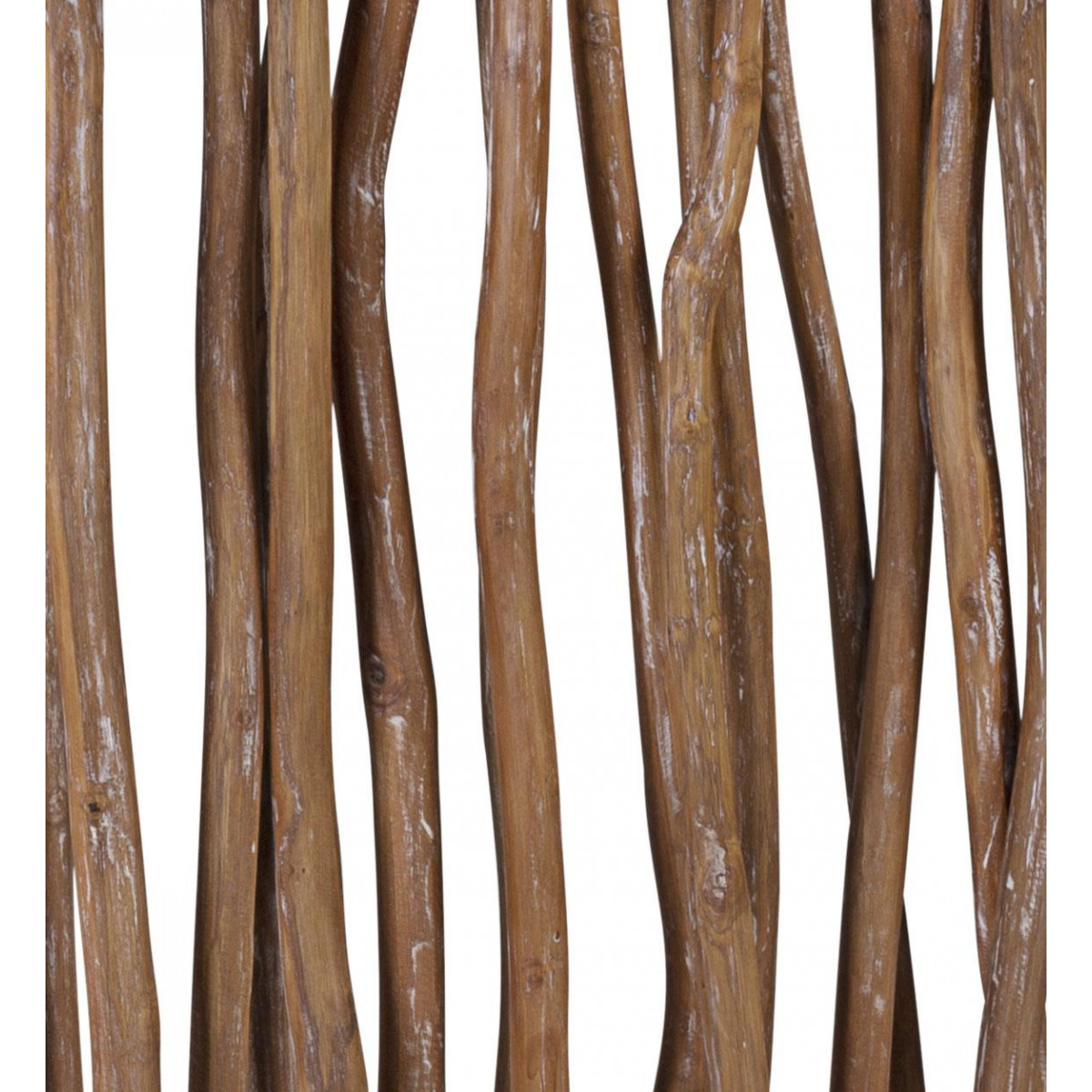 Paravent marron, DECORATION D’AUTREFOIS