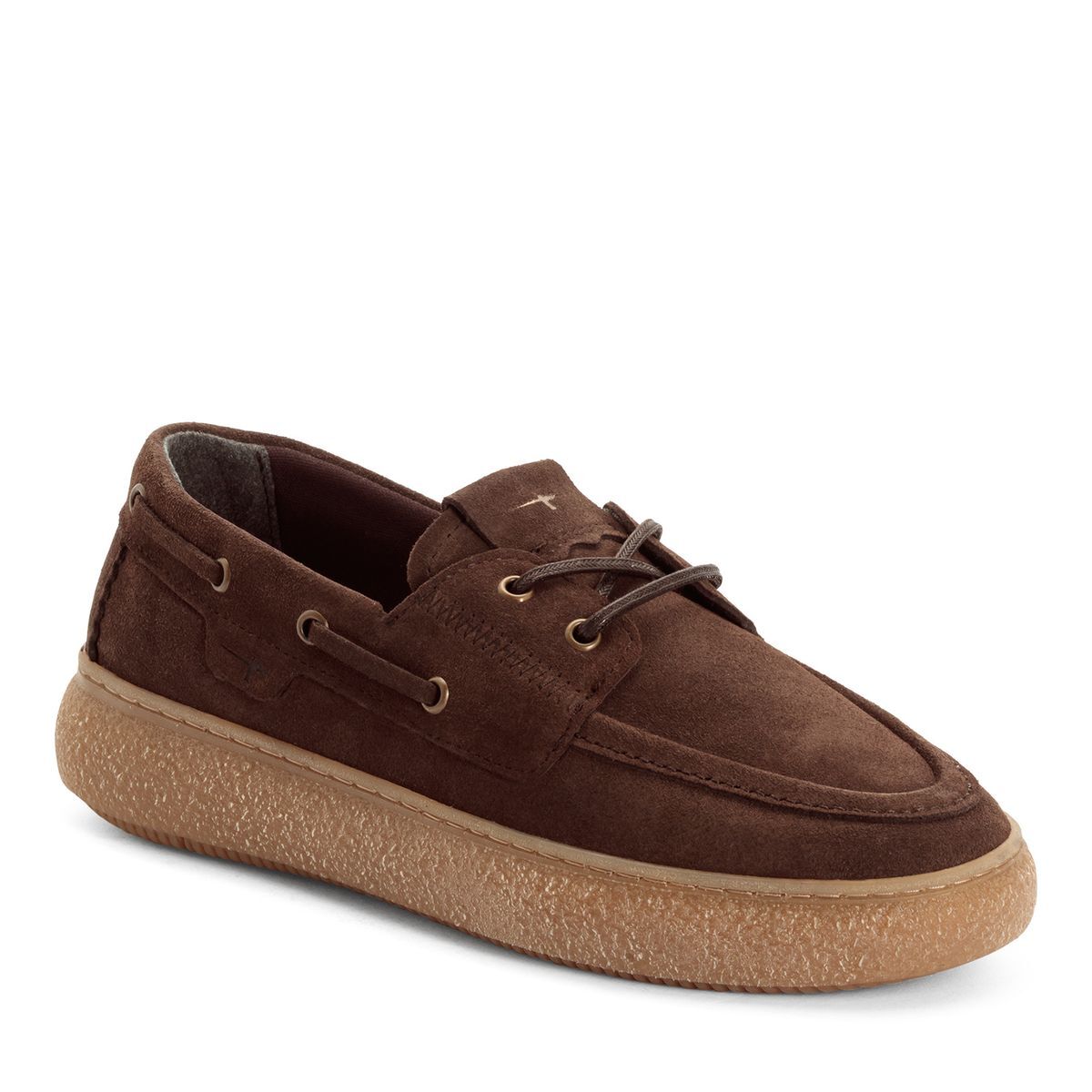 Mocassin en cuir marron mocca, TAMARIS