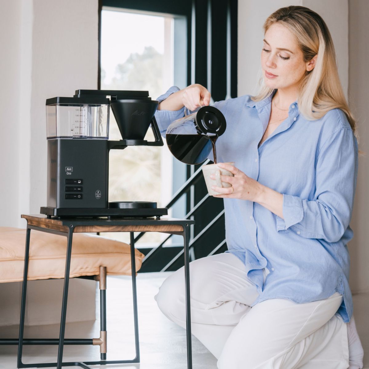 Cafetière filtre 1031-02 One Noir couleur unique, MELITTA