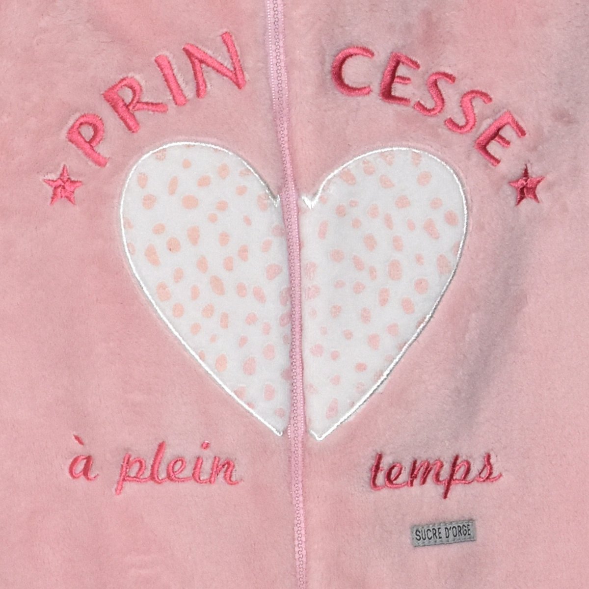 Surpyjama enfant fanfare rose, SUCRE D'ORGE