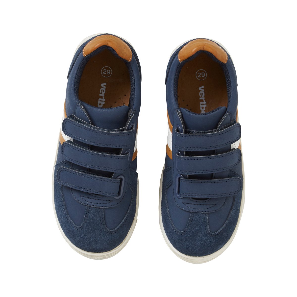 Tennis Scratchées navy, VERTBAUDET