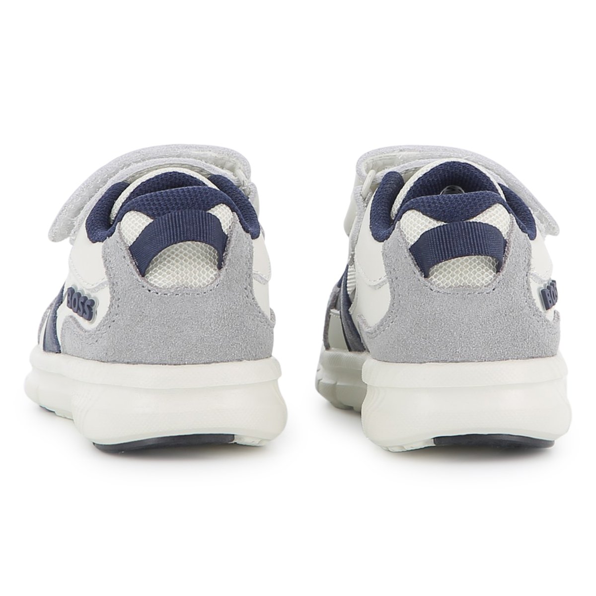 Baskets basses à lacets bleu cargo, BOSS KIDSWEAR