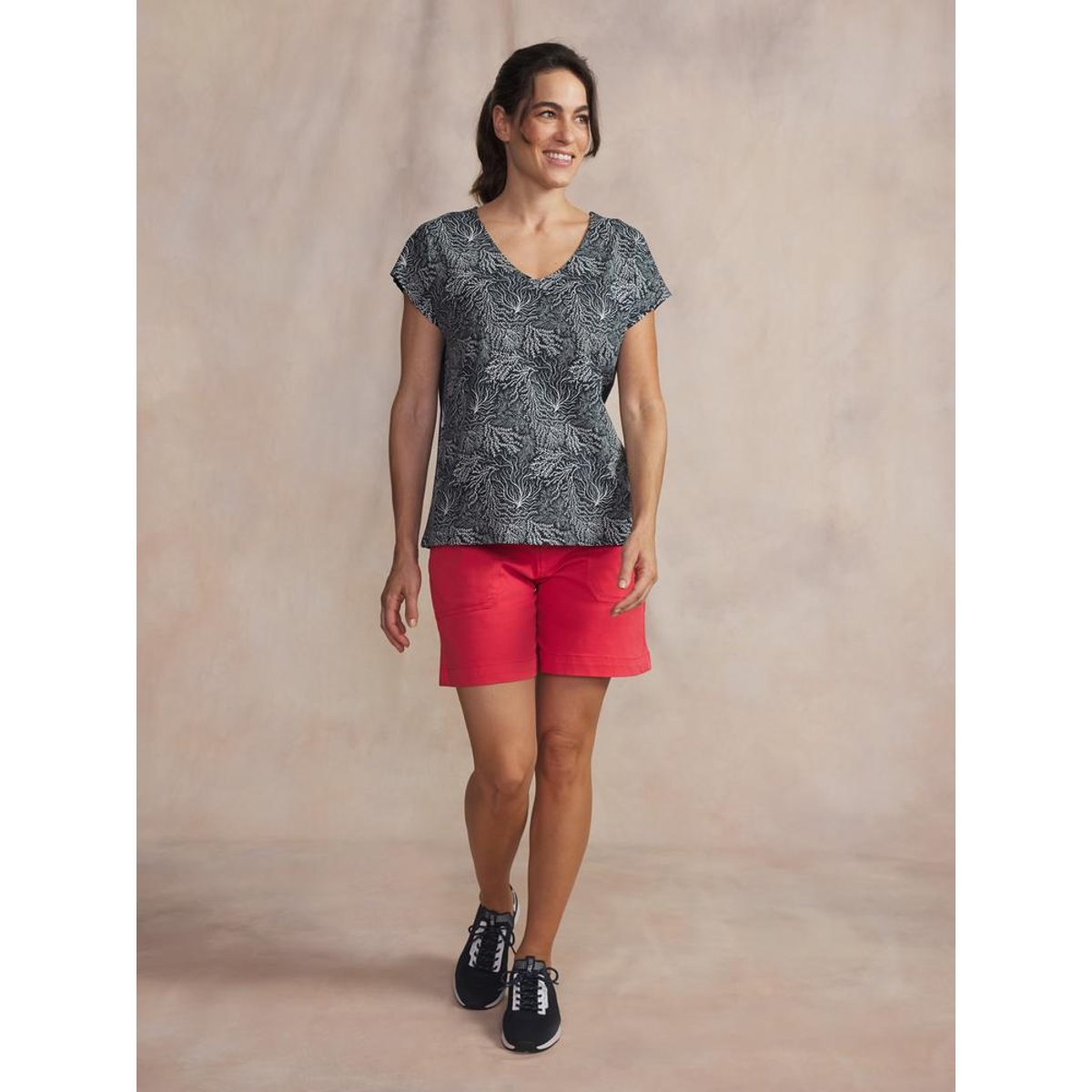 T-shirt manches courtes MYTSYSAN navy, TBS