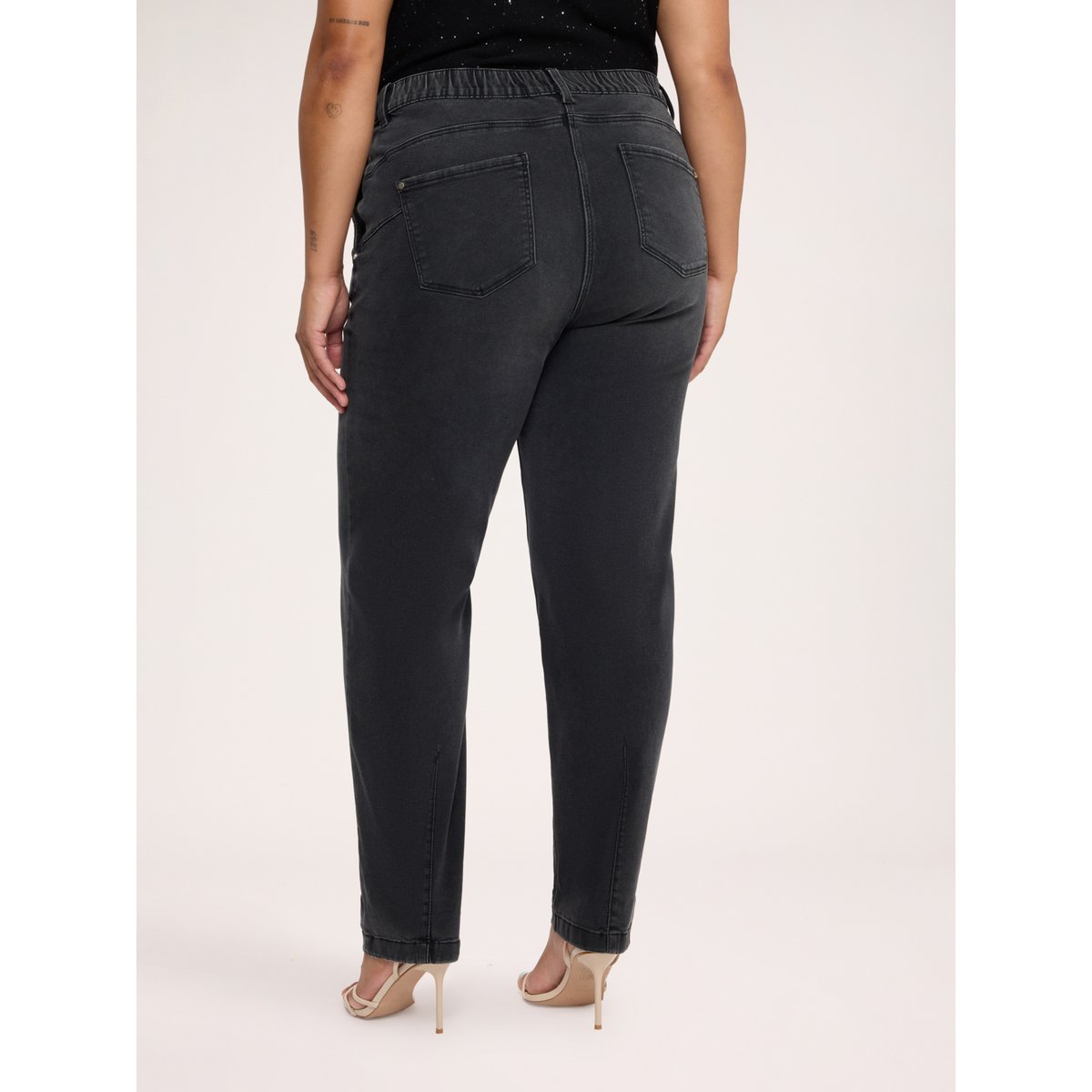 Jean Balloon lavage black noir, FIORELLA RUBINO