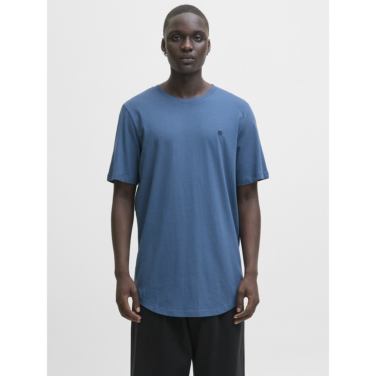 Pack de 5 t-shirts beige+bordeaux+kaki+bleu+marron, JACK & JONES