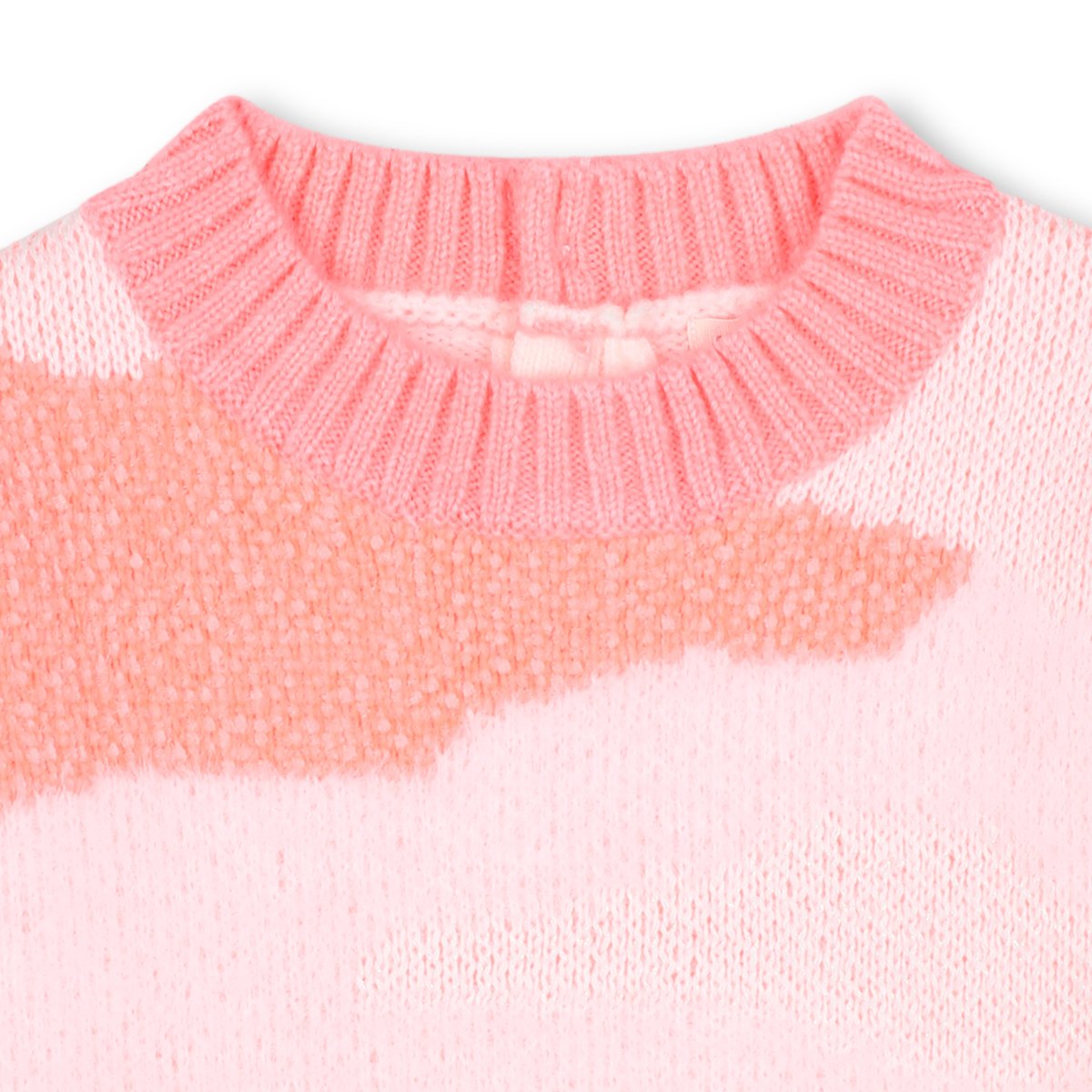 Pull tricoté ecru rose, BILLIEBLUSH