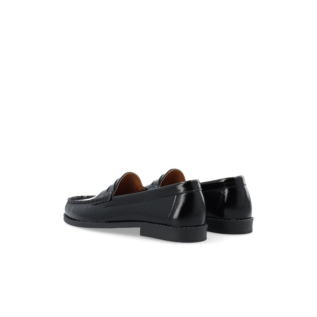 Mocassins En Cuir noir - black, BIANCO