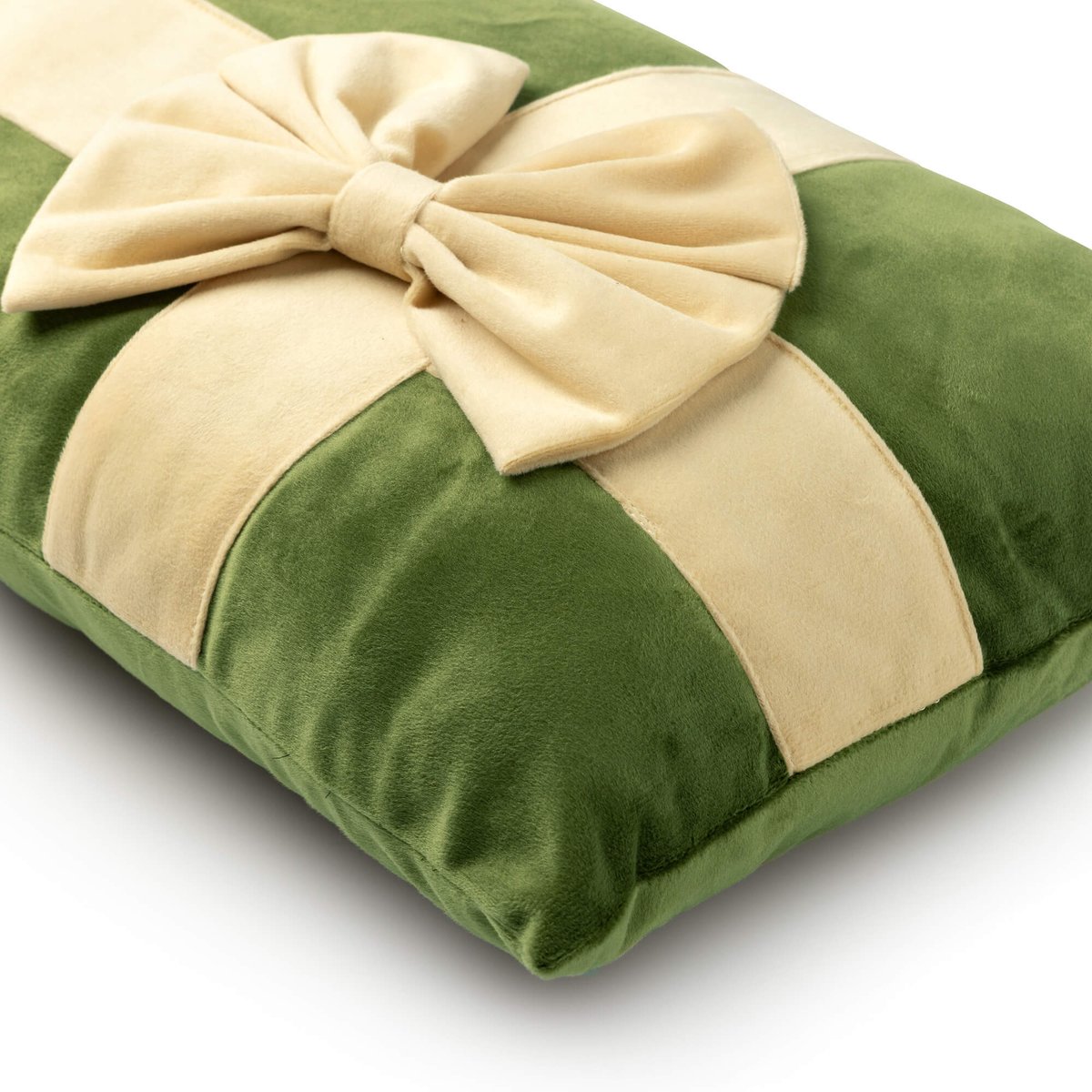 Housse de coussin Cuddle Gift vert, DUTCH DECOR
