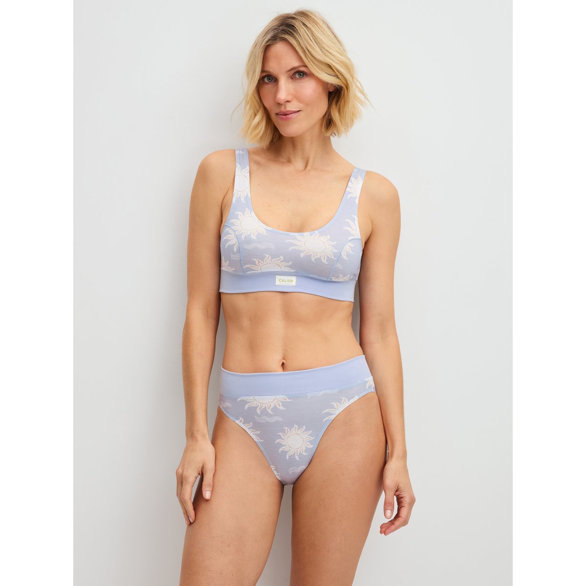 Brassière Coton EDITION 85 harmony blue, CALIDA