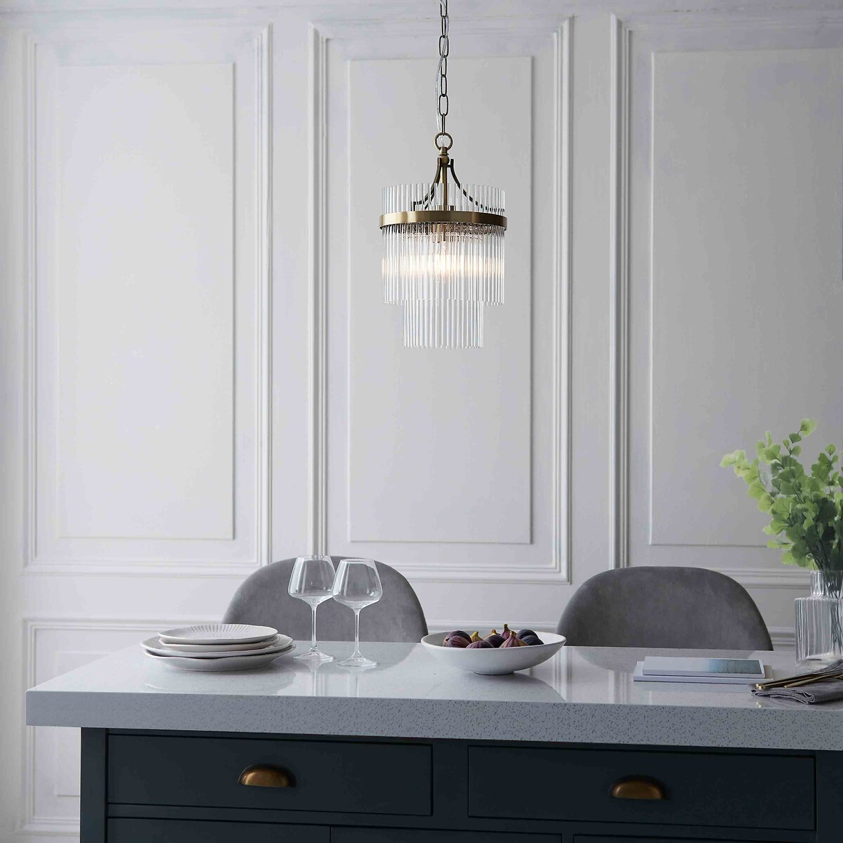 Marbury Chandelier Pendant Light brass, ÉDITÉ