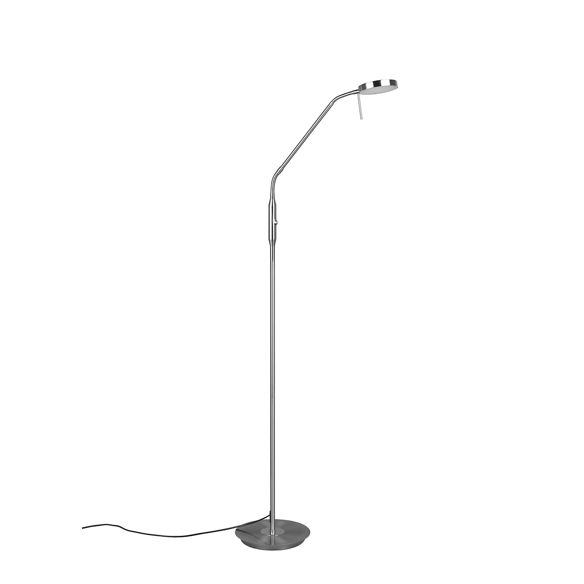Candeeiro de pé Monza, TRIO Lighting prateado, TRIO LIGHTING