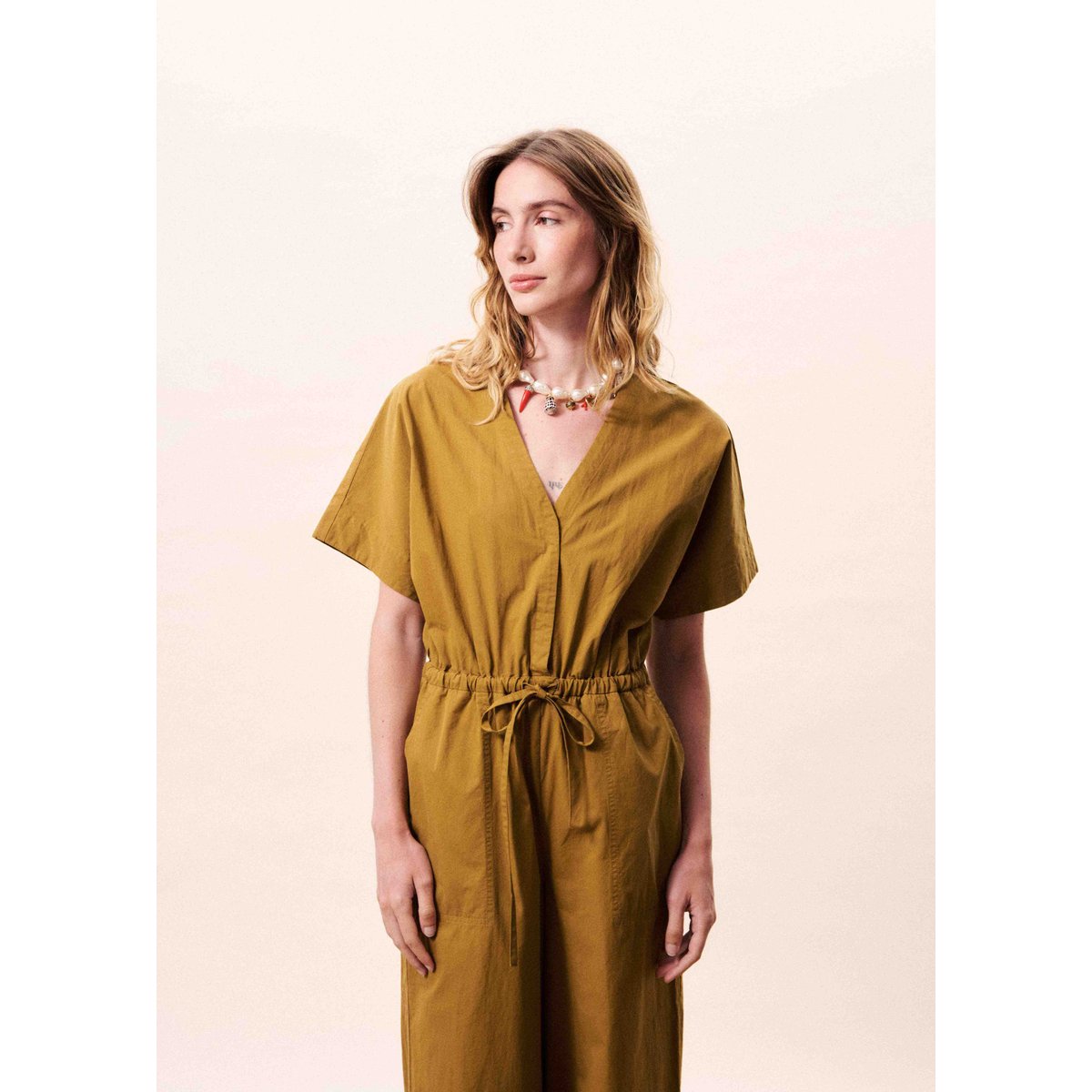 Combi-pantalon GALATEE olive, FRNCH